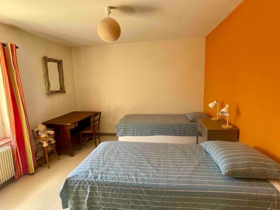 La Maison Du Prieure Vezenobres Bagian luar foto