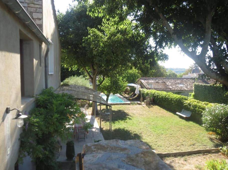 La Maison Du Prieure Vezenobres Bagian luar foto